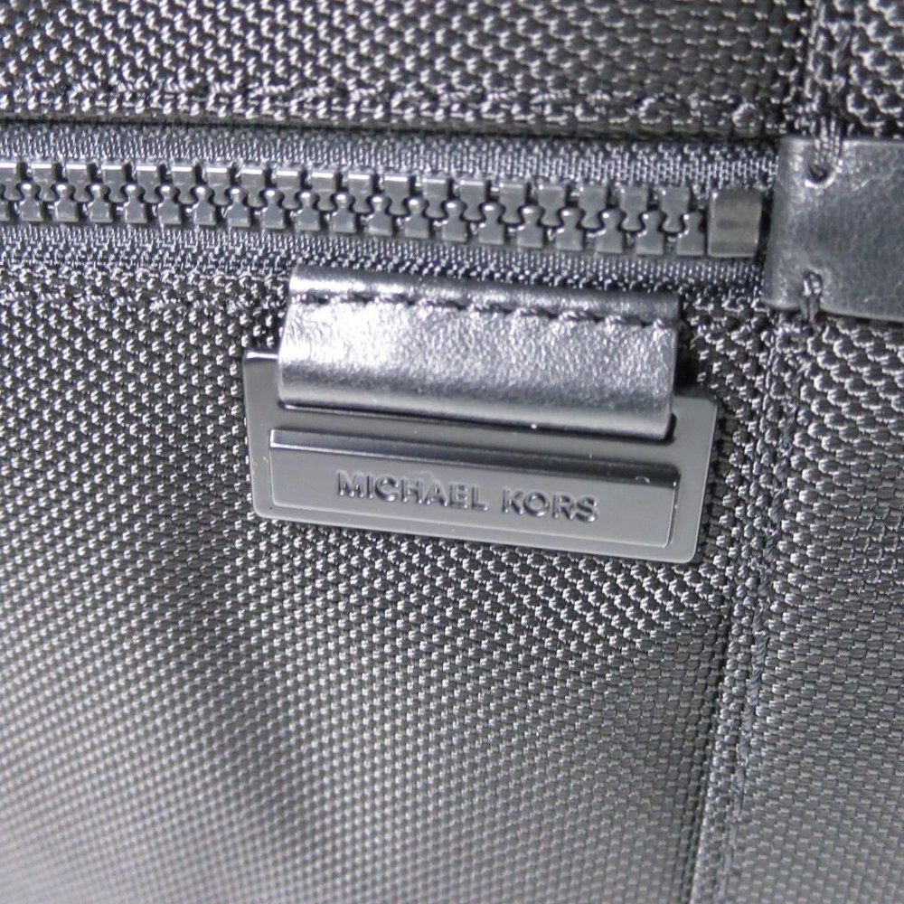 Michael Kors Mens Travis Nylon Backpack Black NWT - Picture 8 of 11